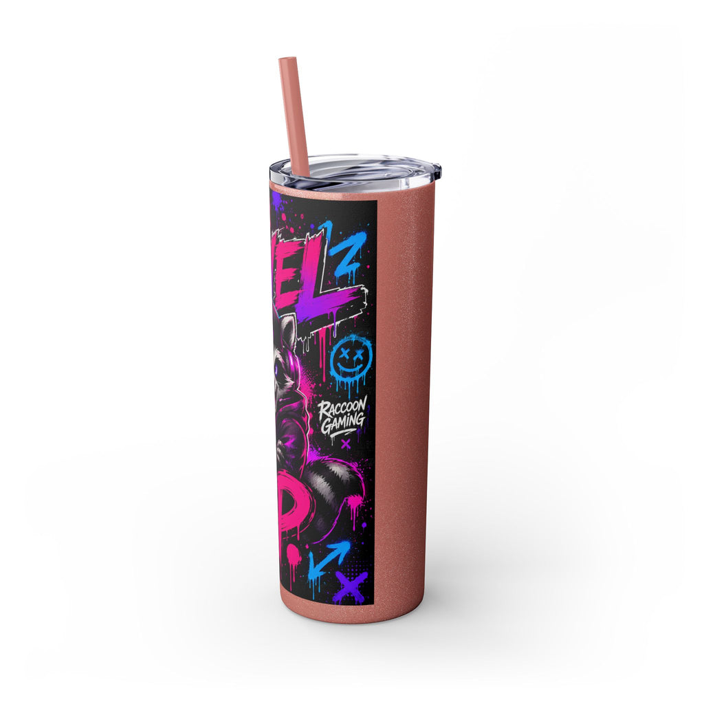 Skinny Tumbler with Straw, 20oz