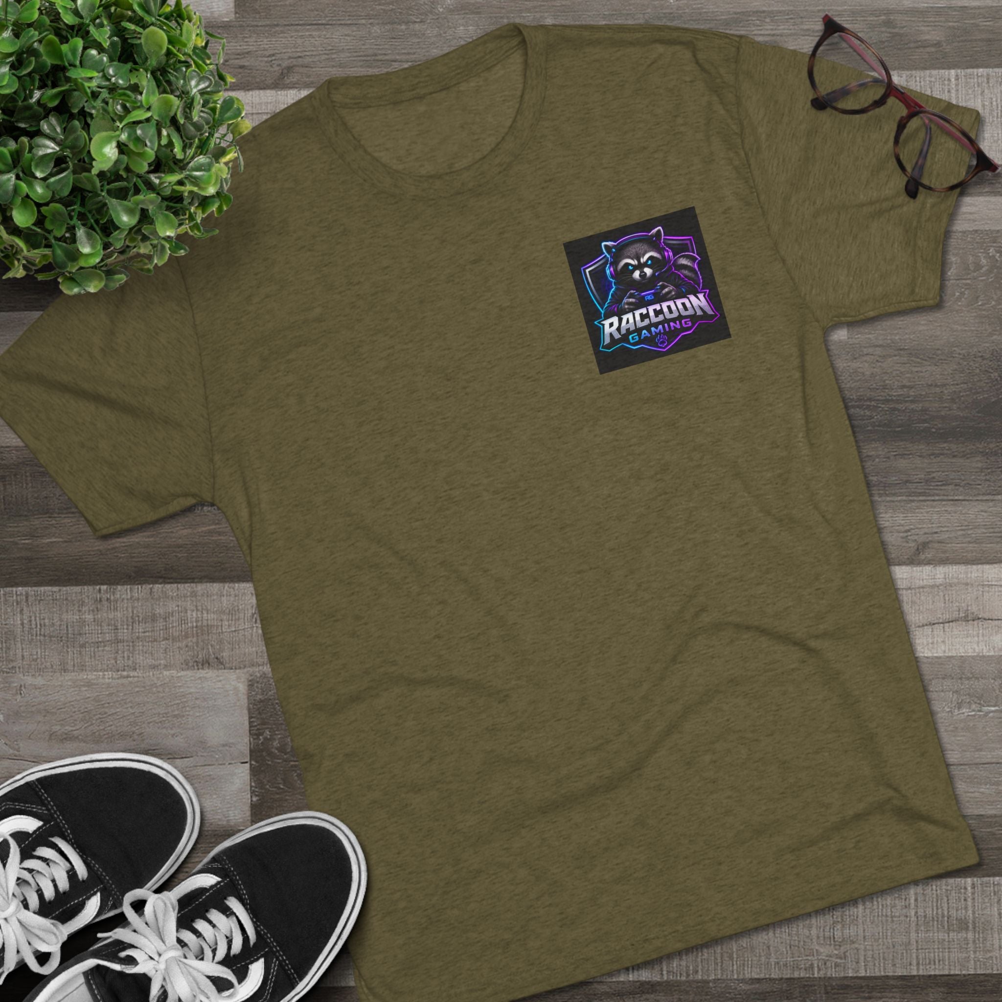 You Are Seen. You Matter. You Are Loved. Crew Tee — Raccoon Gaming Inspirational Graphic Tee