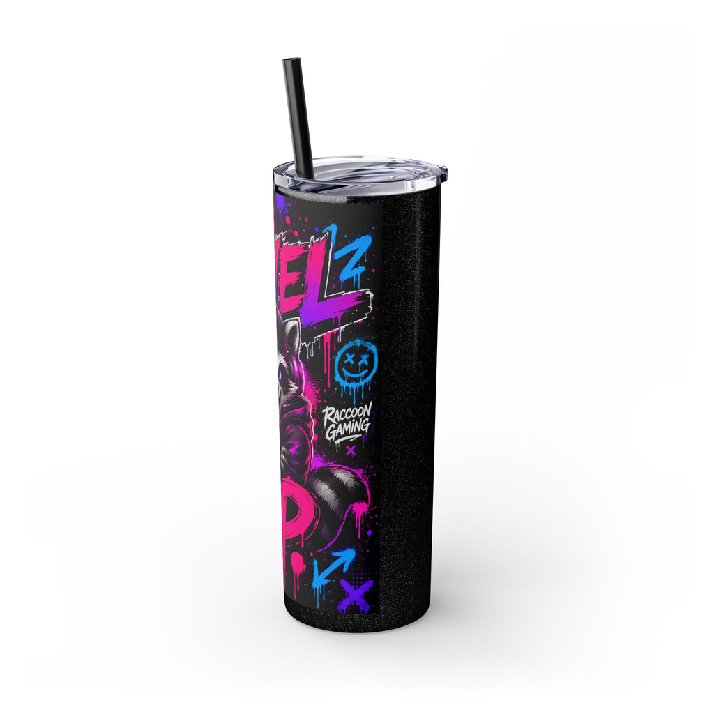 Skinny Tumbler with Straw, 20oz