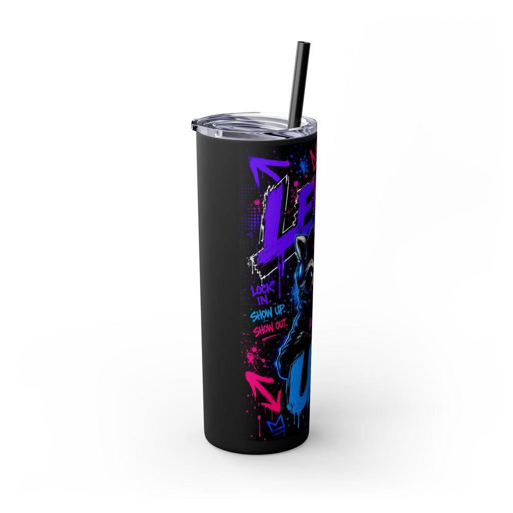 Skinny Tumbler with Straw, 20oz
