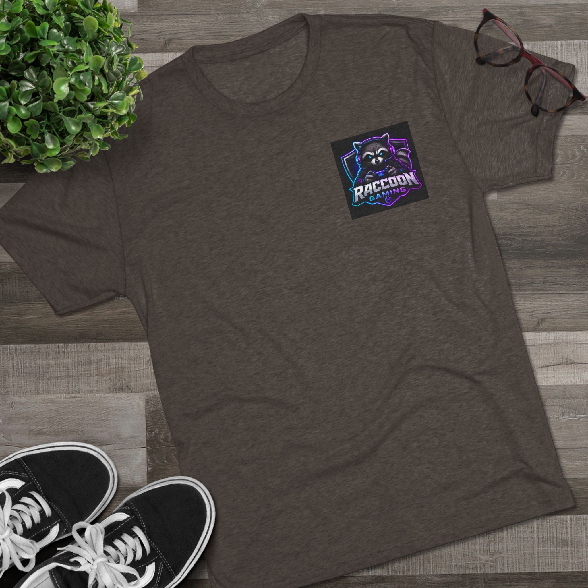 You Are Seen. You Matter. You Are Loved. Crew Tee — Raccoon Gaming Inspirational Graphic Tee