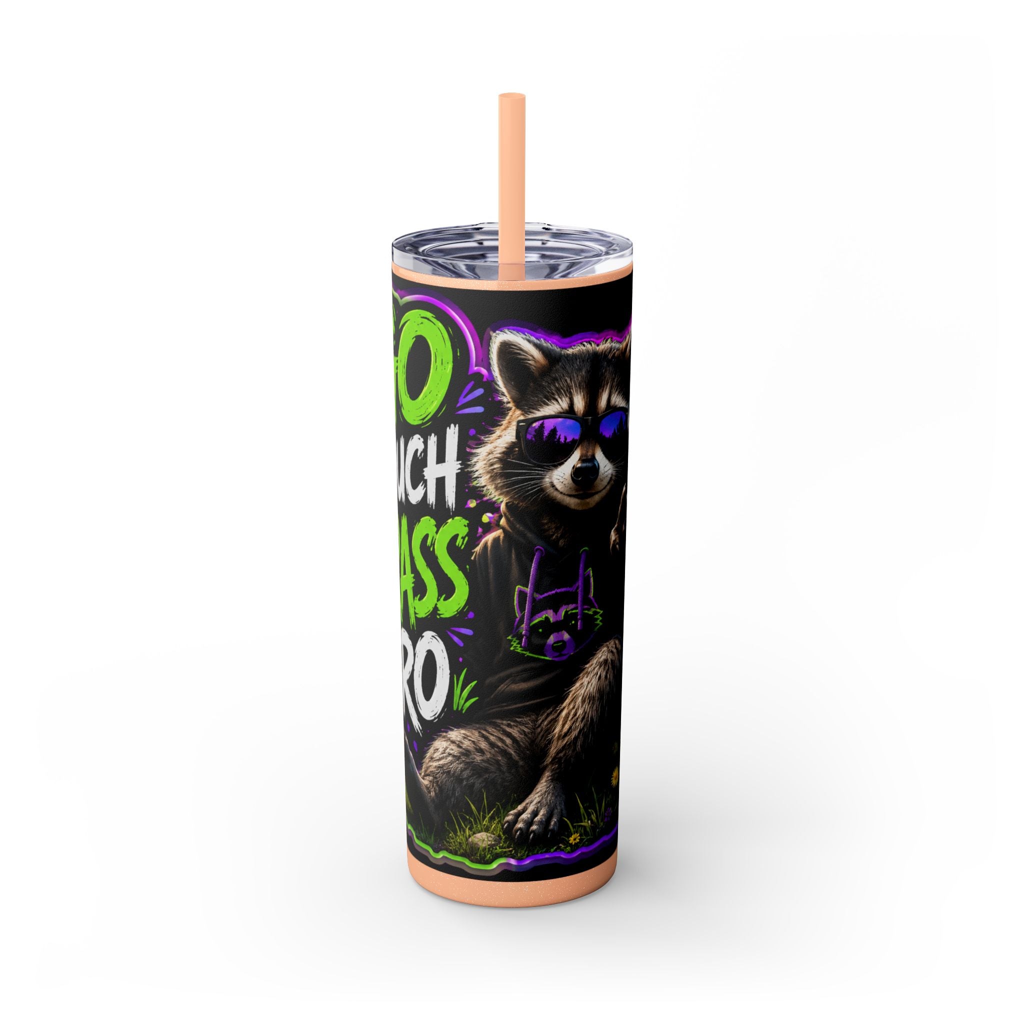Skinny Tumbler with Straw, 20oz
