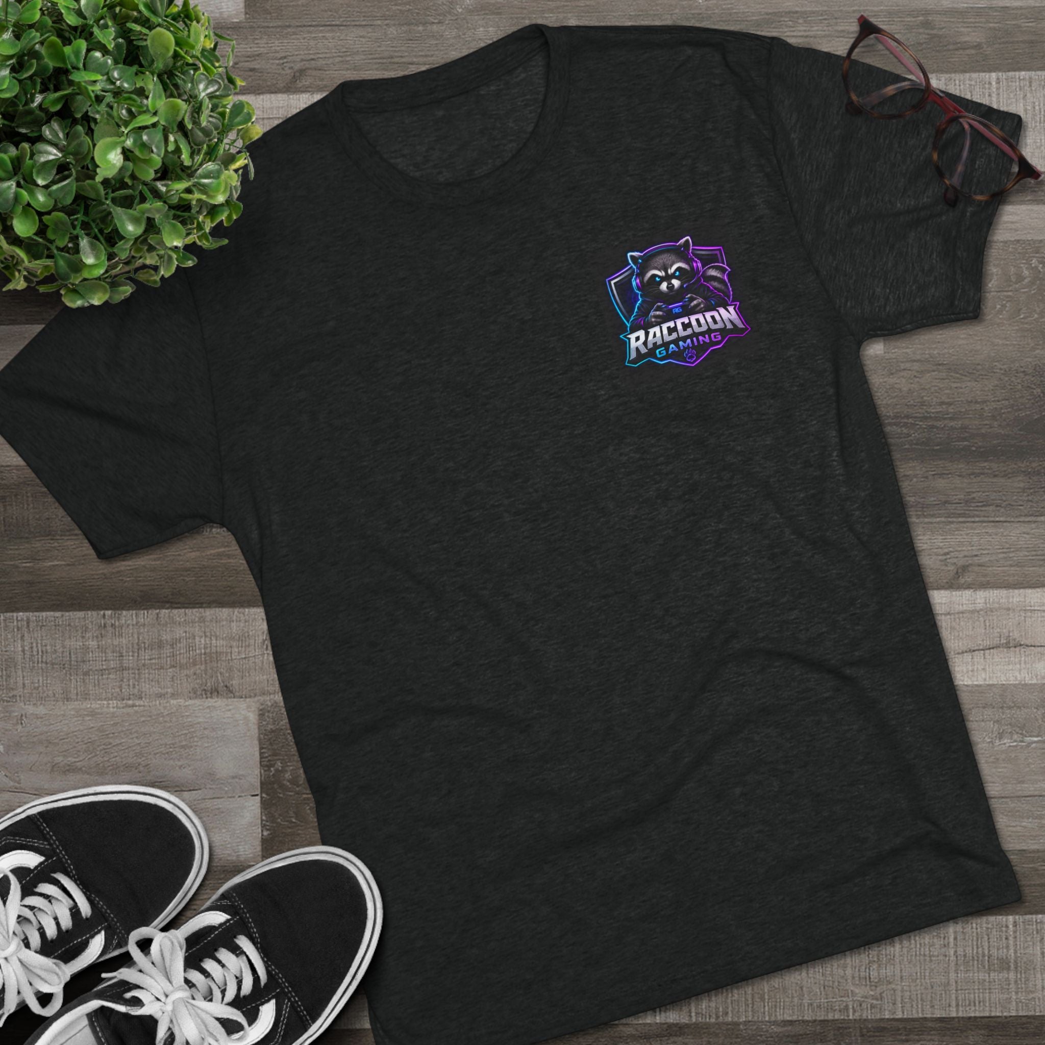 You Are Seen. You Matter. You Are Loved. Crew Tee — Raccoon Gaming Inspirational Graphic Tee
