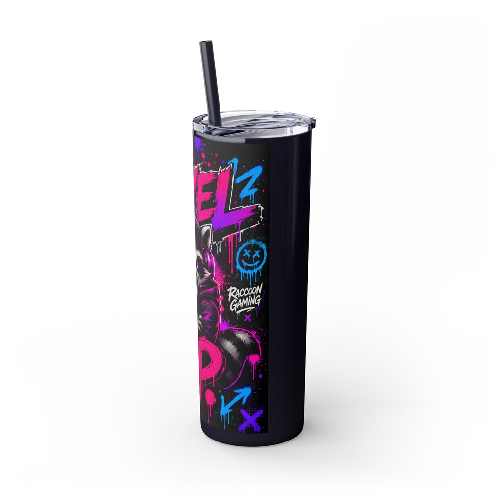 Skinny Tumbler with Straw, 20oz