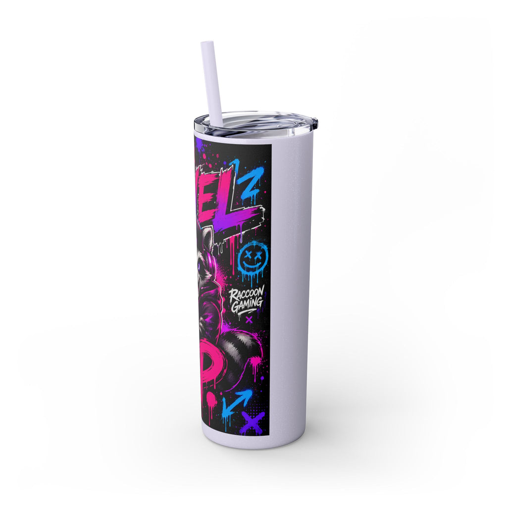 Skinny Tumbler with Straw, 20oz