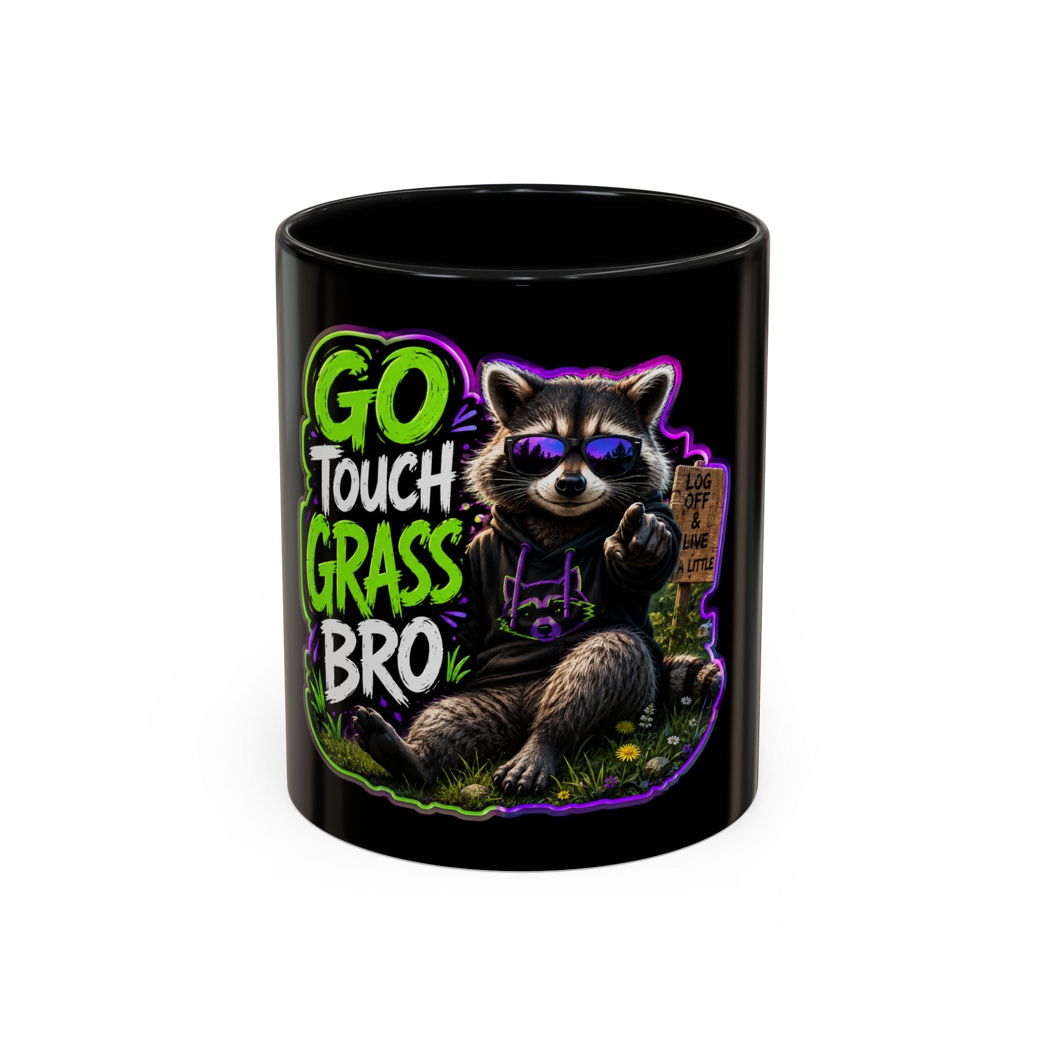 Go Touch Grass Bro Coffee Mug