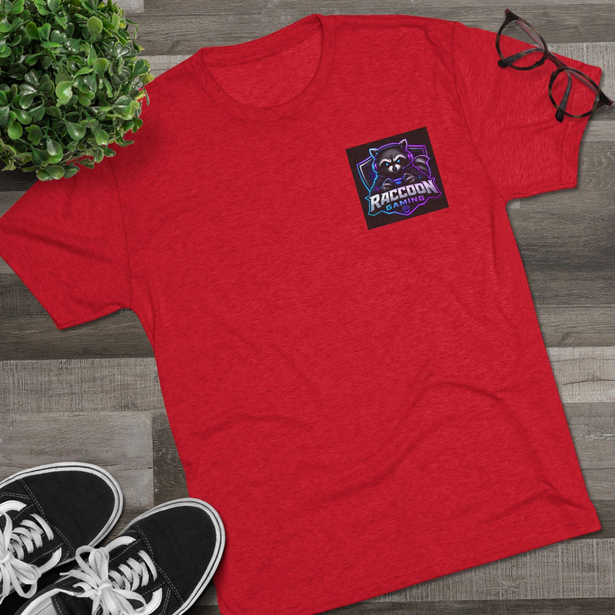 You Are Seen. You Matter. You Are Loved. Crew Tee — Raccoon Gaming Inspirational Graphic Tee