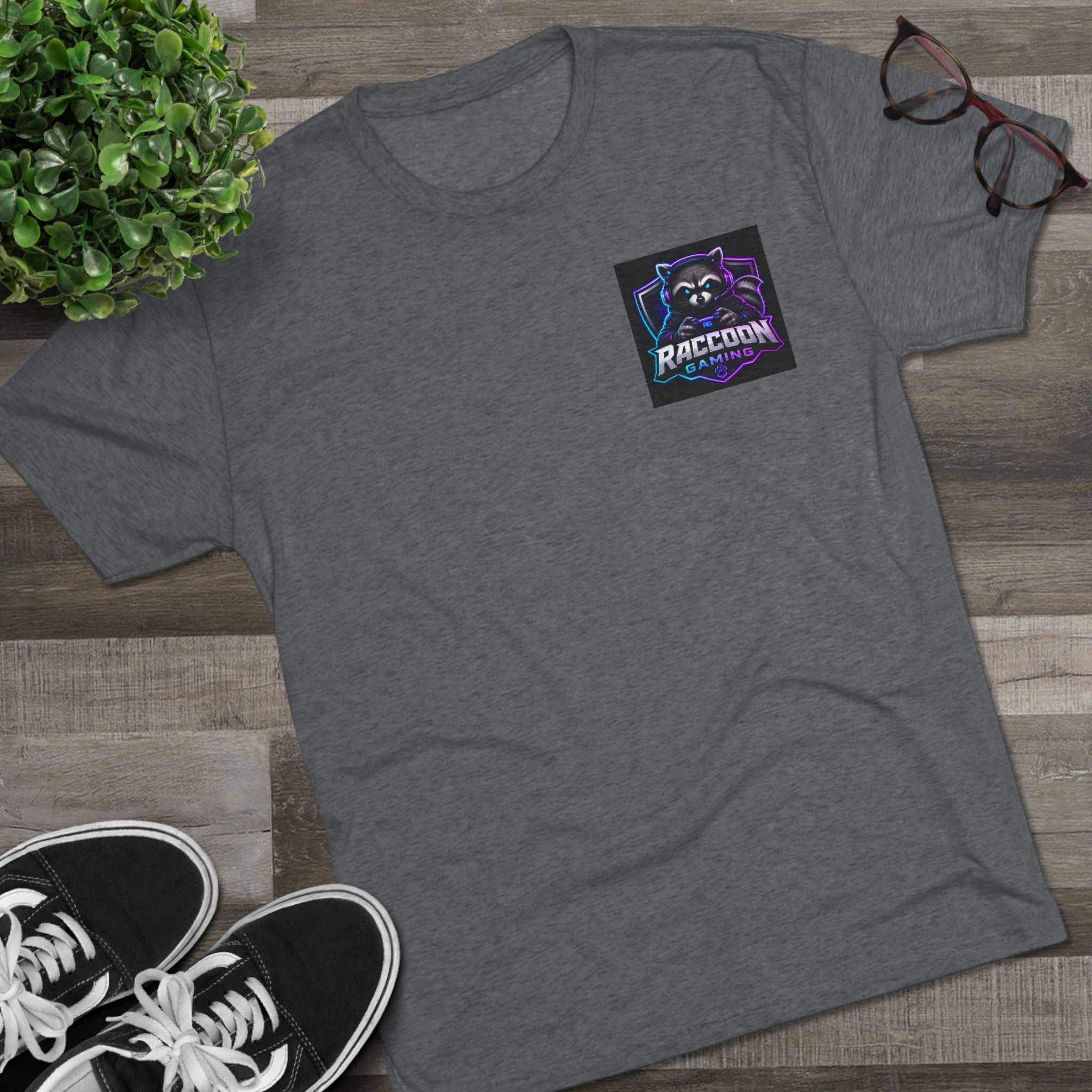 You Are Seen. You Matter. You Are Loved. Crew Tee — Raccoon Gaming Inspirational Graphic Tee