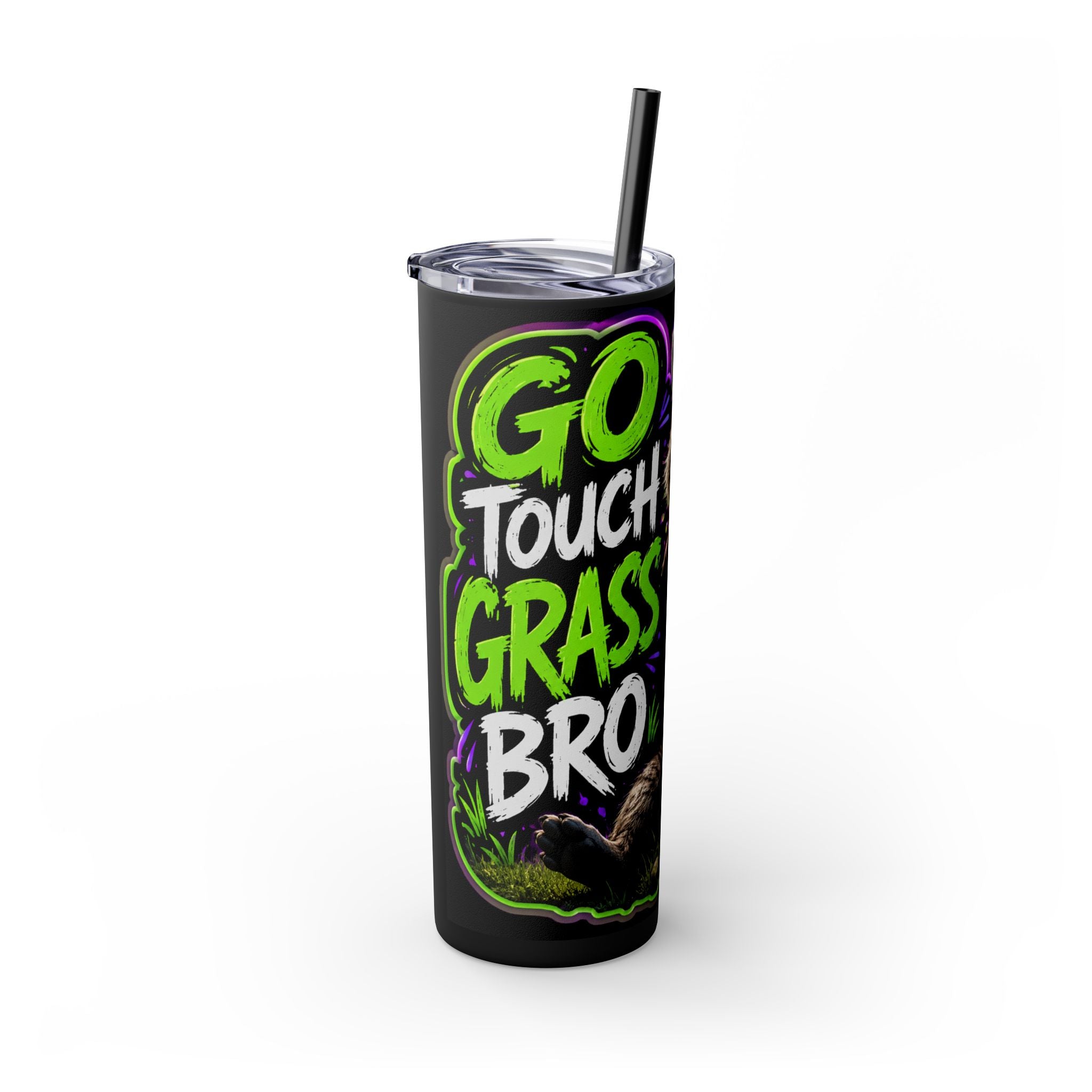 Skinny Tumbler with Straw, 20oz