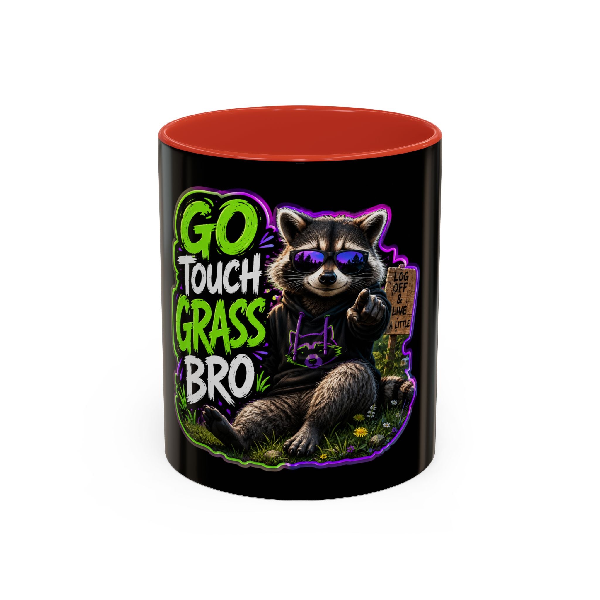 Go Touch Grass Bro Coffee Mug