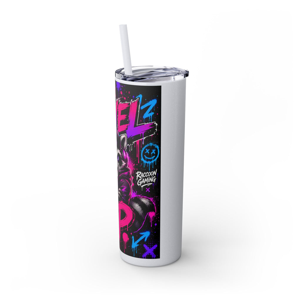 Skinny Tumbler with Straw, 20oz