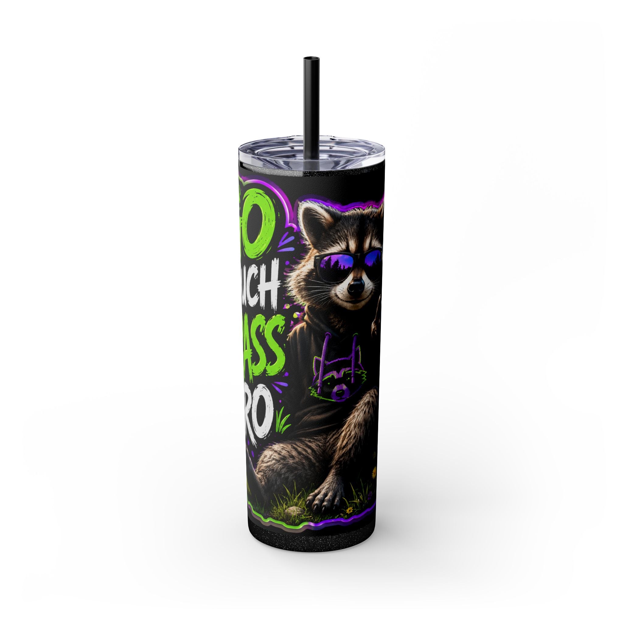 Skinny Tumbler with Straw, 20oz