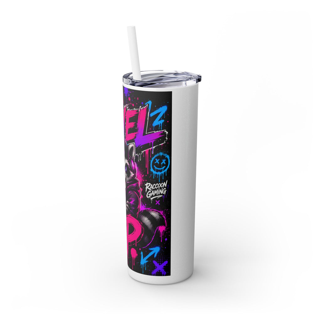 Skinny Tumbler with Straw, 20oz