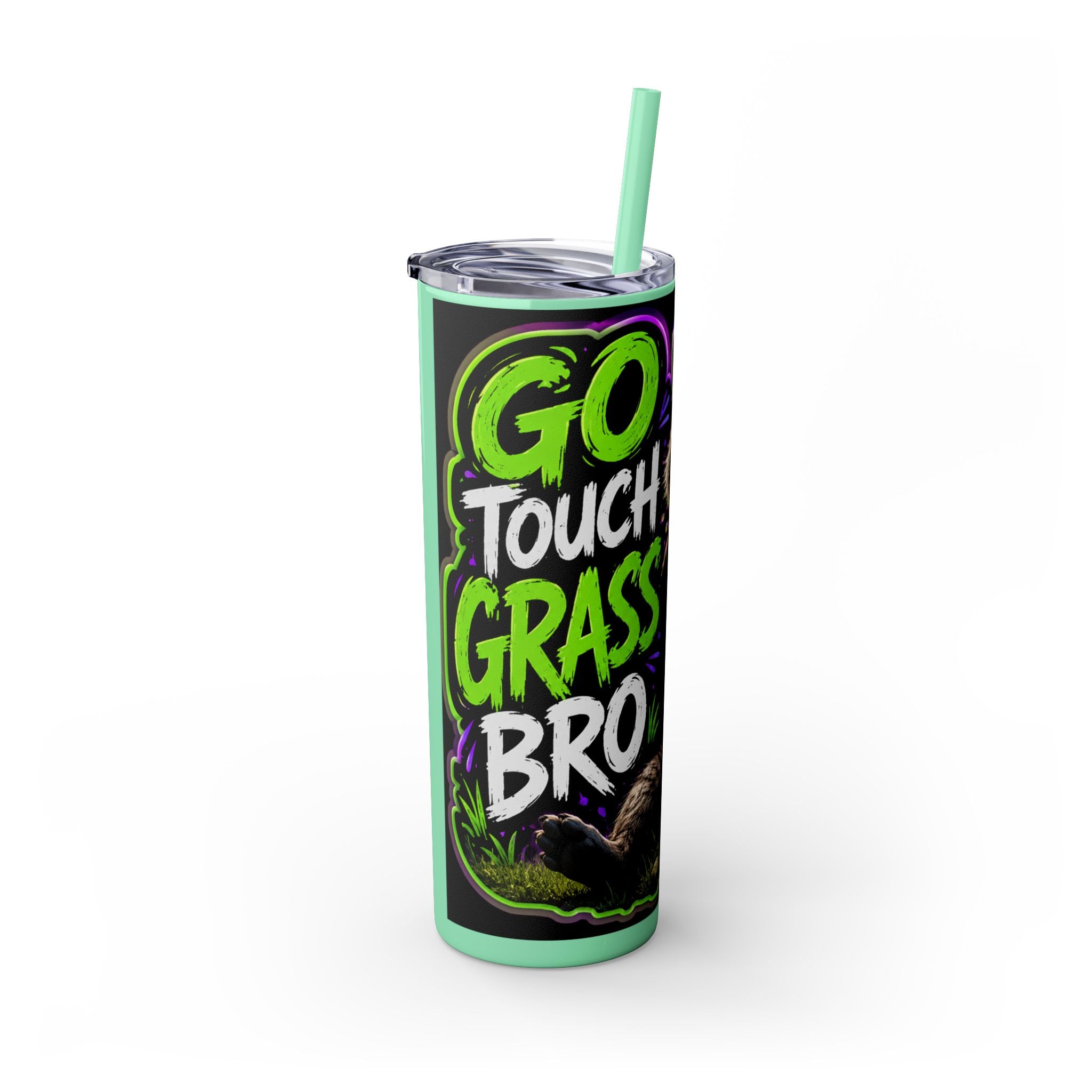Skinny Tumbler with Straw, 20oz