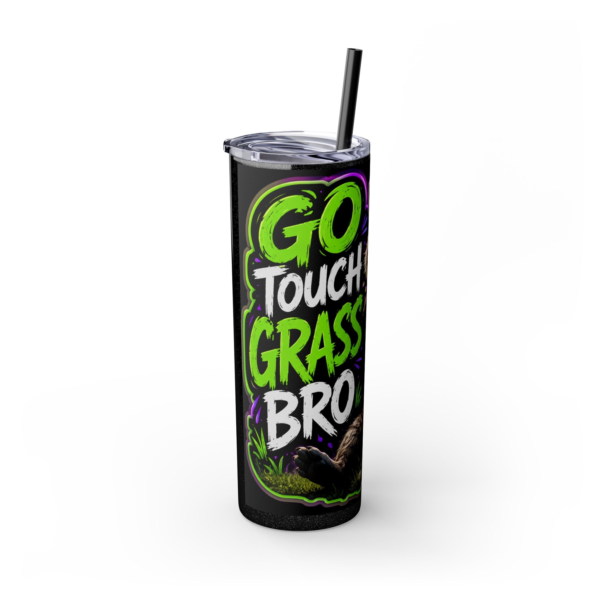 Skinny Tumbler with Straw, 20oz