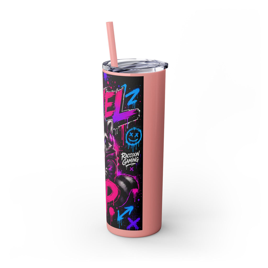 Skinny Tumbler with Straw, 20oz